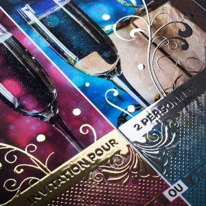 Flyer stamping caliente