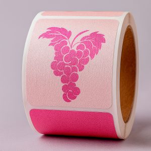 Etiquetas en bobina de papel creativo
