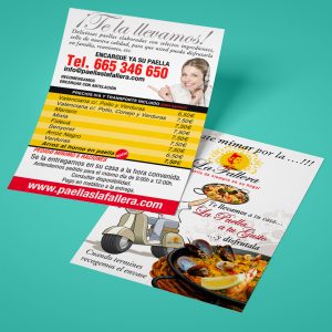 Flyer clásico A6 (10x15 cm) 135grs.